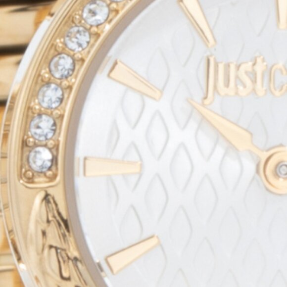 JUST CAVALLI Women's Stainless Steel Mother Of Pearl Wrap Watch - Picture 2 of 5